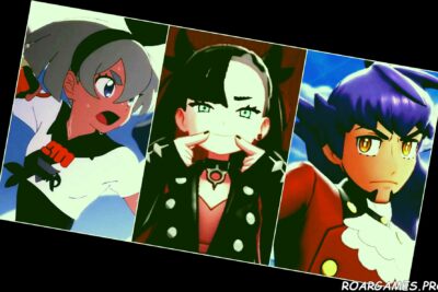 Pokemon Sword Shield Marnie Bea Leon