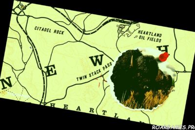 Red Dead Online Bison Locations 1