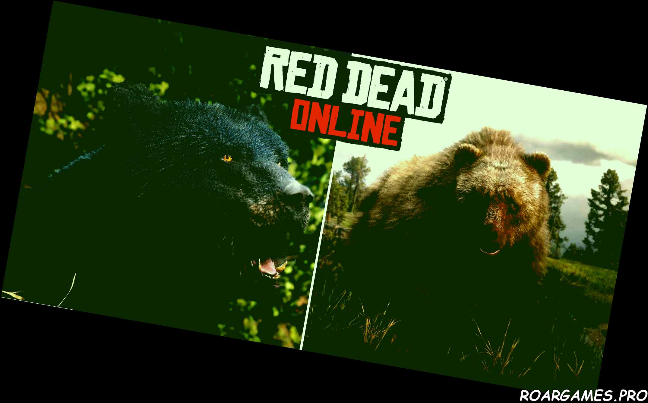 Red Dead Online Grizzly Black Bear location guide SLATZ 7 twitter reddit