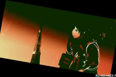Scarlet Nexus Close Up Of Blank Stare Yuito Sumeragi From The Main Menu Of The Game