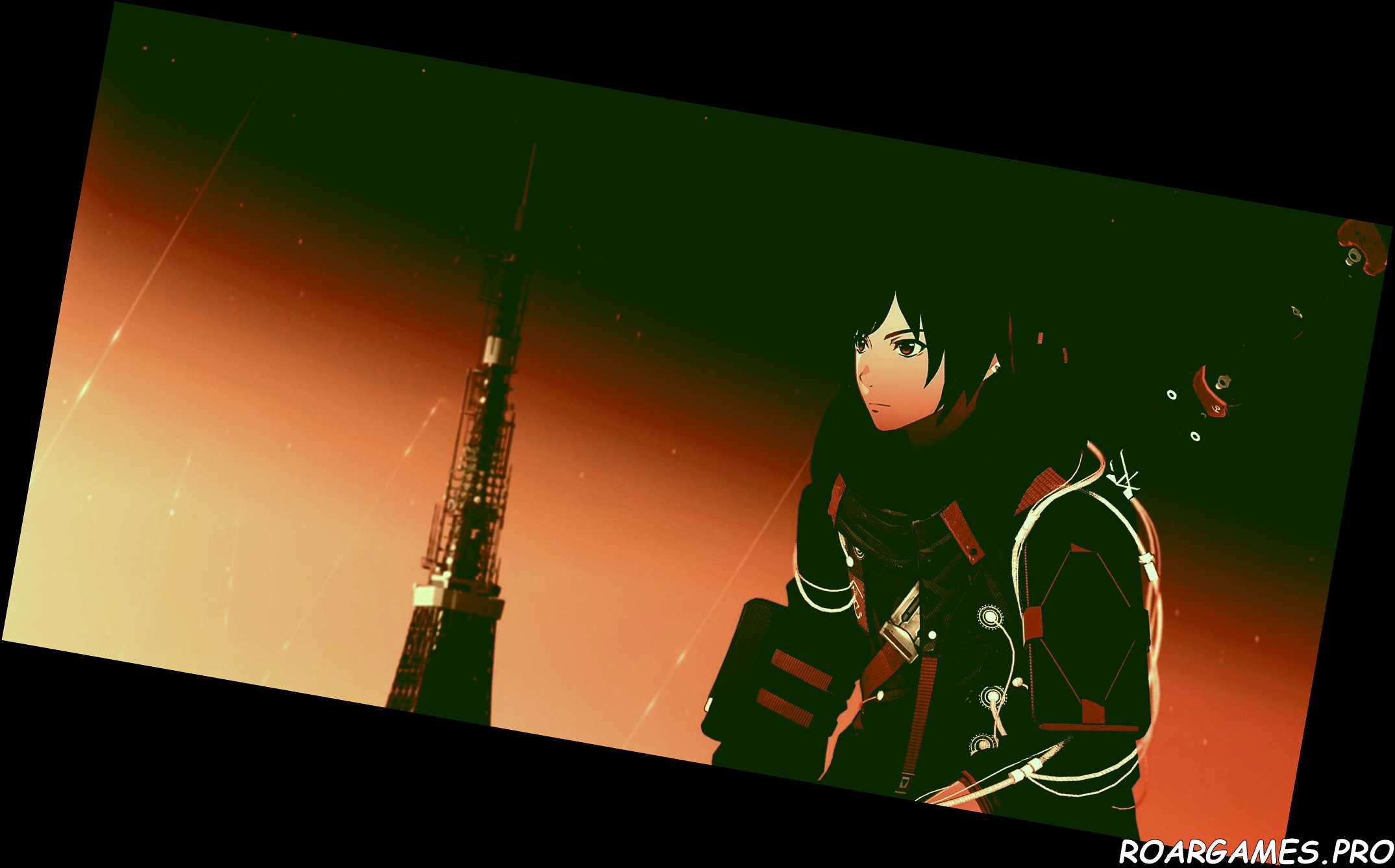 Scarlet Nexus Close Up Of Blank Stare Yuito Sumeragi From The Main Menu Of The Game