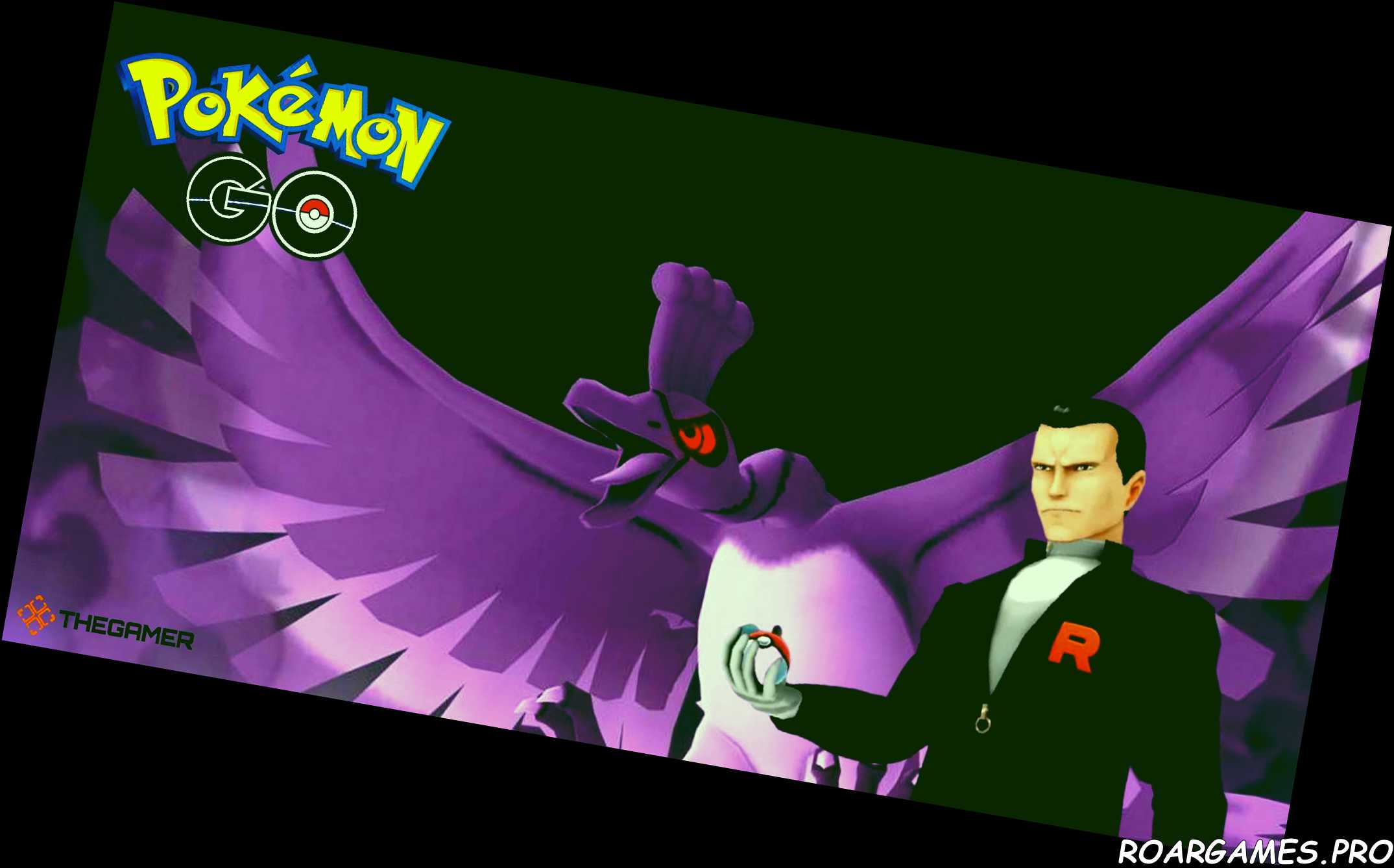 Shadow Ho oh and Giovanni in Pokemon GO