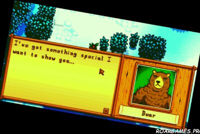 Stardew Valley Bear
