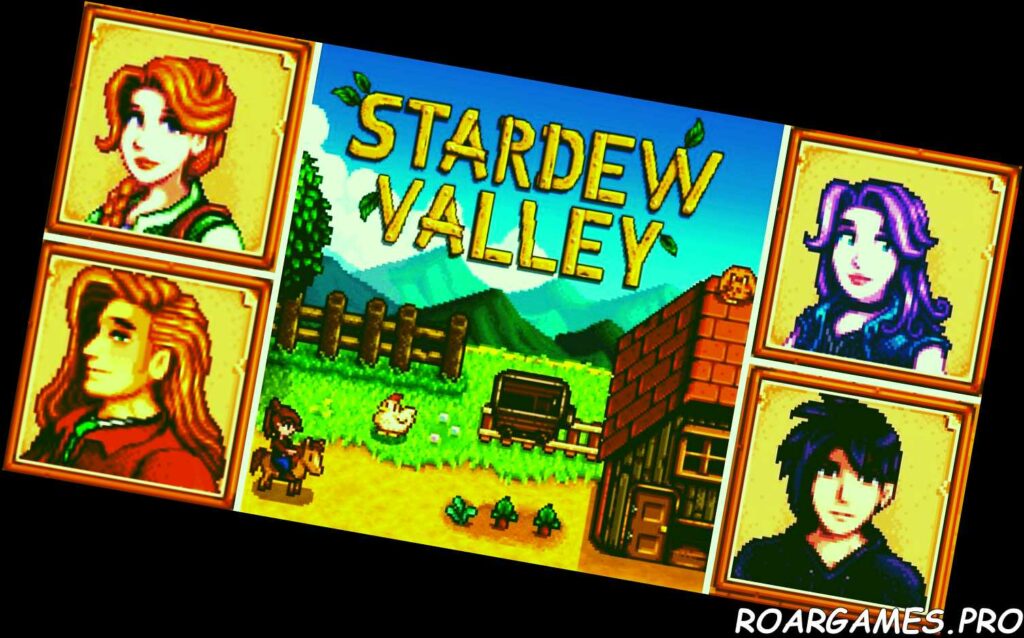 Stardew Valley Characters Height Age Birthday Split Feature Image
