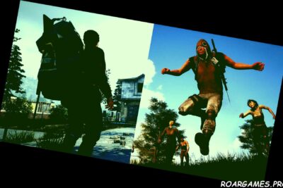 State Of Decay 2 Survivor With Backpack And Survivor Jumping