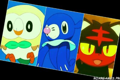 Sun Moon Starters Pokemon Feature