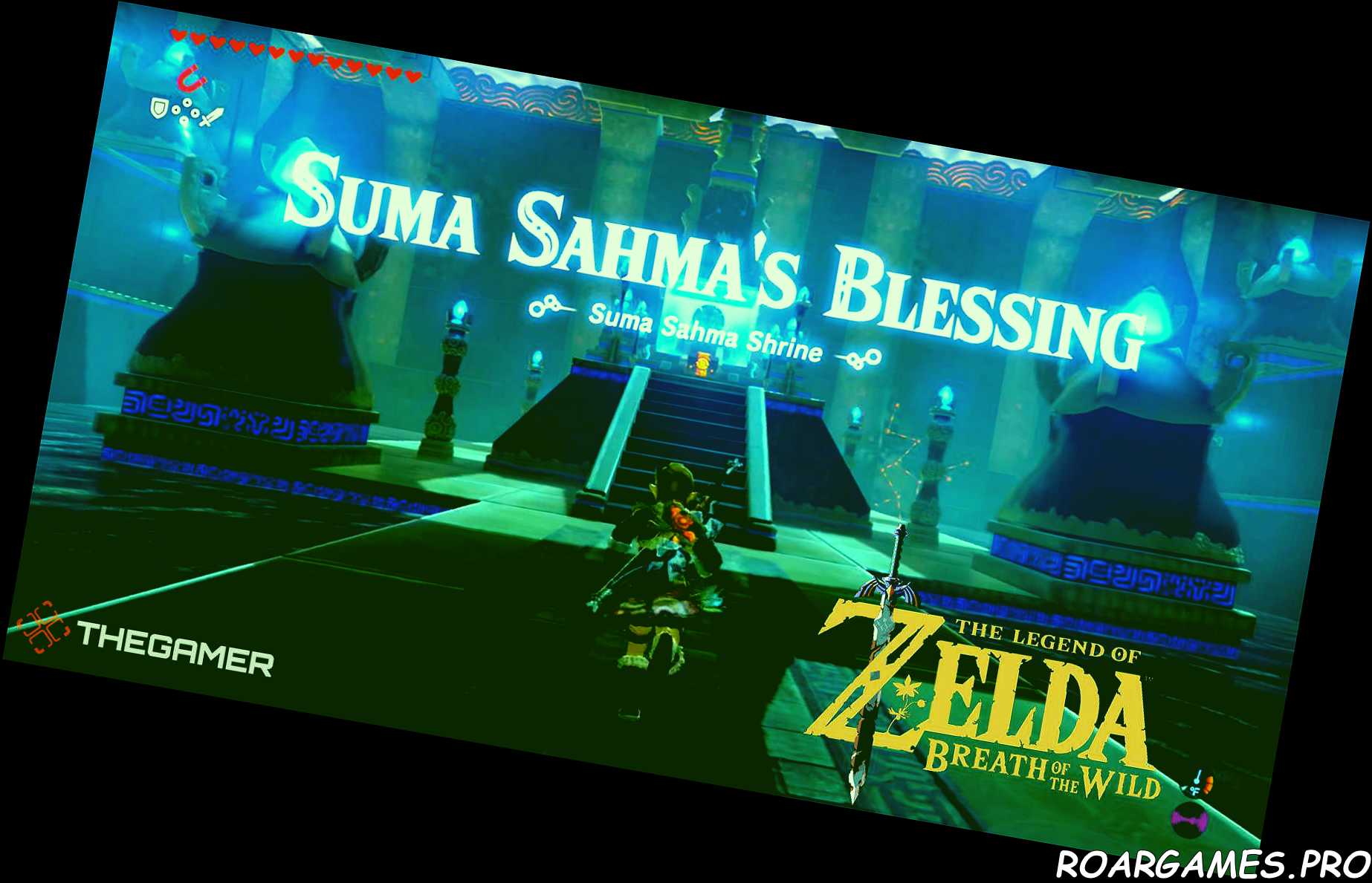 The Legend Of Zelda Breath Of The Wild Suma Sahma Shrine Location