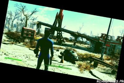 Wandering through the wasteland in Fallout 4