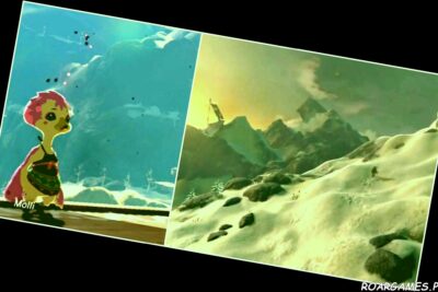 bird in the mountains botw