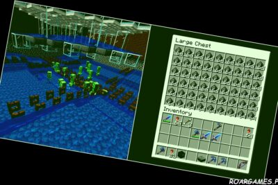 minecraft gunpowder farm collage