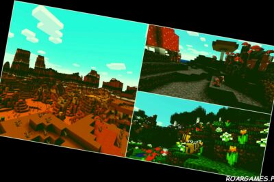 minecraft rarest biomes collage