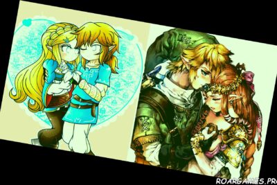 zelda link art
