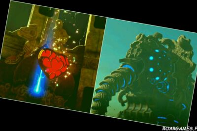 zelda botw heart container and vah ruta divine beast