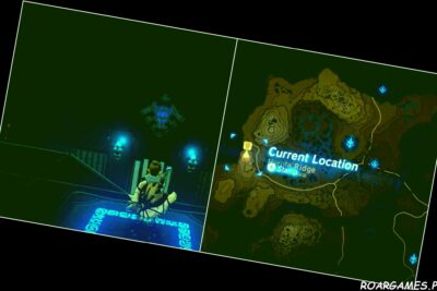 zelda botw shae loya shrine on the map and inside